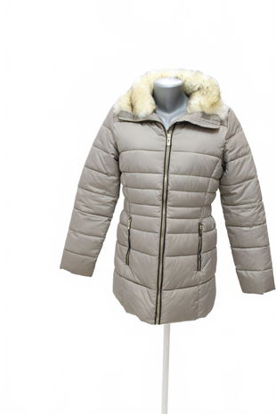 Dámska zimná bunda Reserved, farba béžová, veľkosť 38