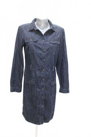 Dámske šaty Camaieu, farba denim, veľkosť S