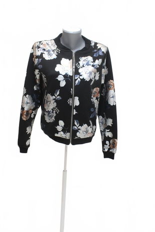 Dámska mikina Fisherfield bez potlače, farba kvetovaná, veľkosť 36