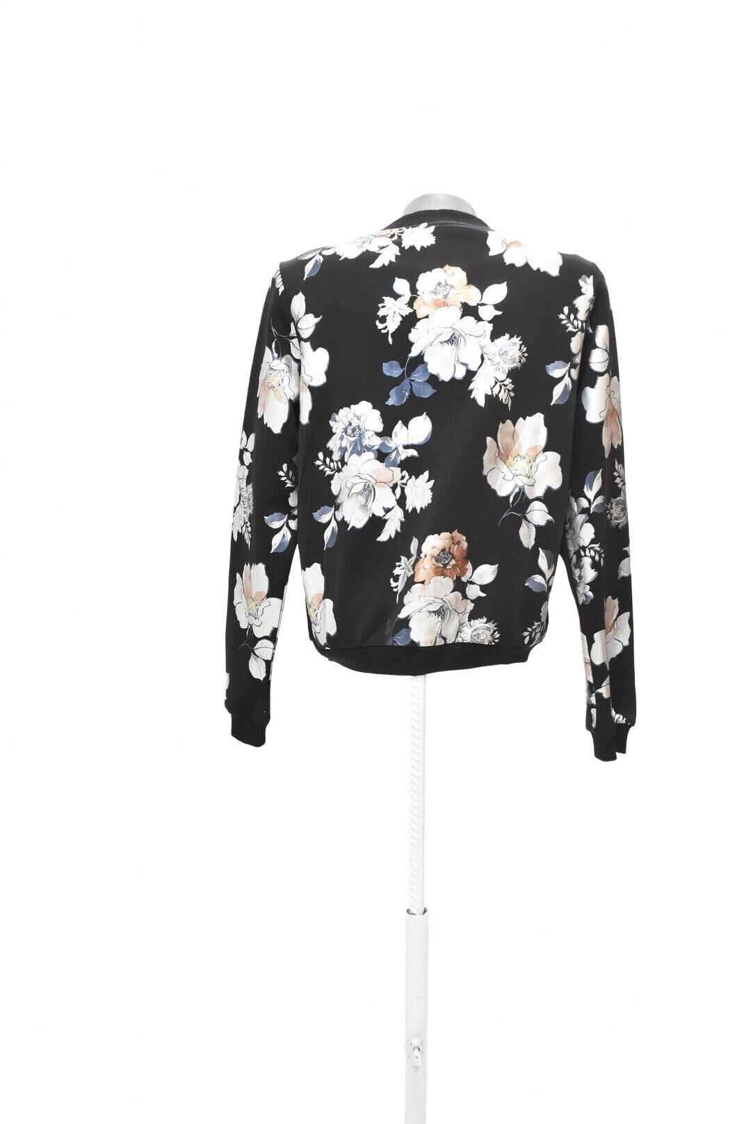 Dámska mikina Fisherfield bez potlače, farba kvetovaná, veľkosť 36