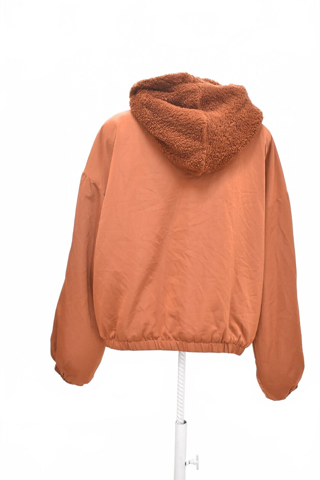 Dámská zimní bunda Shein, barva hnědá, velikost XL