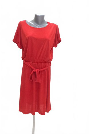 Dámske šaty Esmara, farba červená, veľkosť L