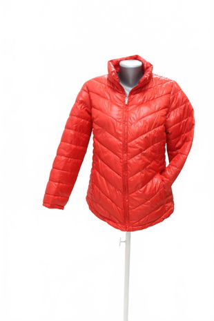 Dámska bunda Janina, farba červená, veľkosť 38