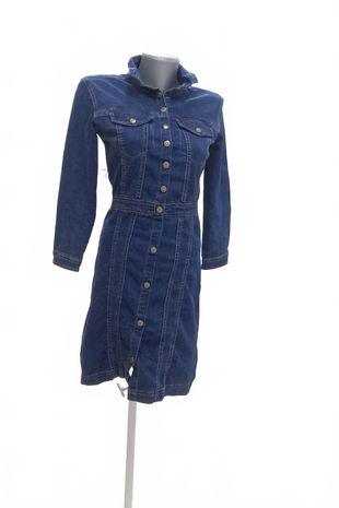 Dámske šaty C&A, farba denim, veľkosť 34