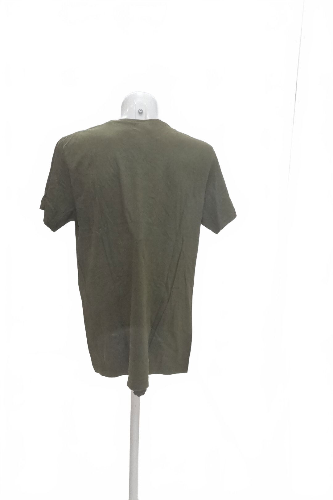 Pánské tričko Malfini s potiskem, barva khaki, velikost XL