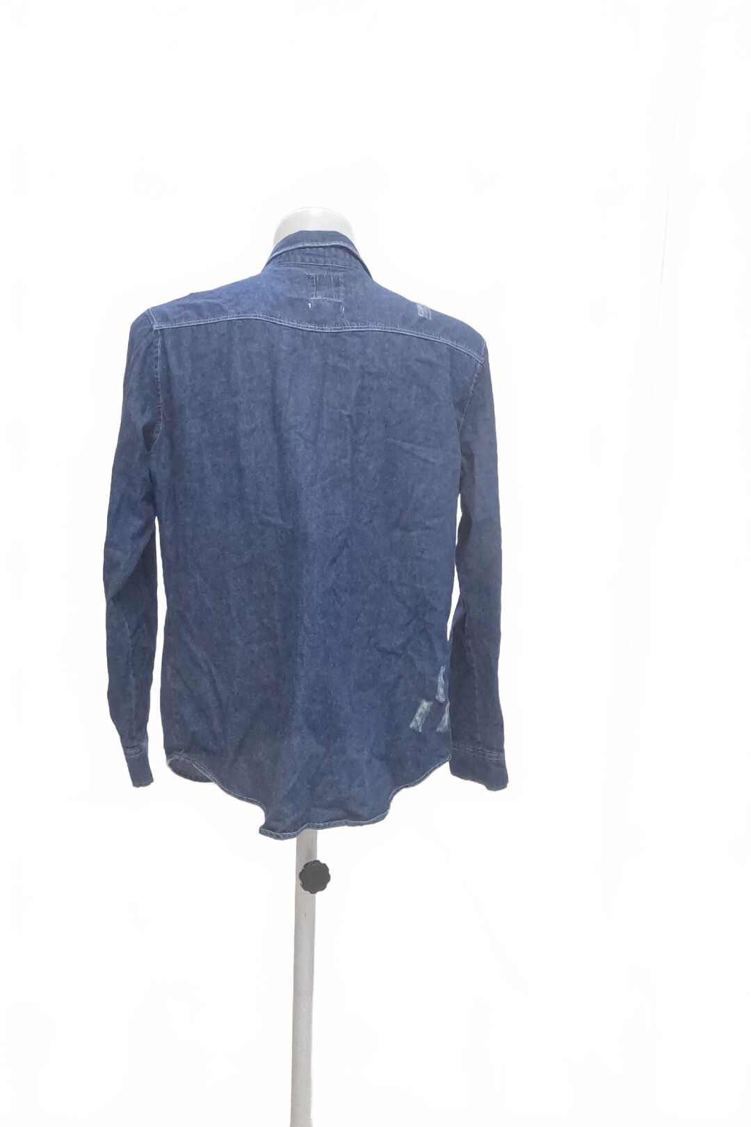 Pánská košile Genesis, barva denim, velikost M