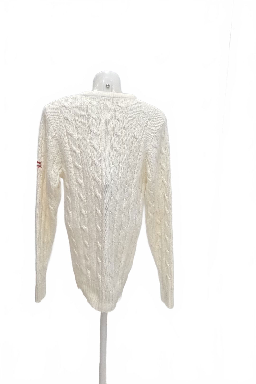 Pánský svetr Slazenger, barva bílá, velikost L