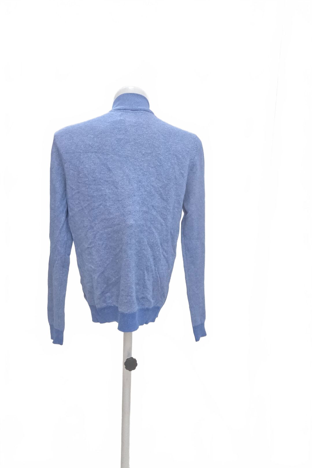 Pánská mikina C&A bez potisku, barva modrá, velikost L