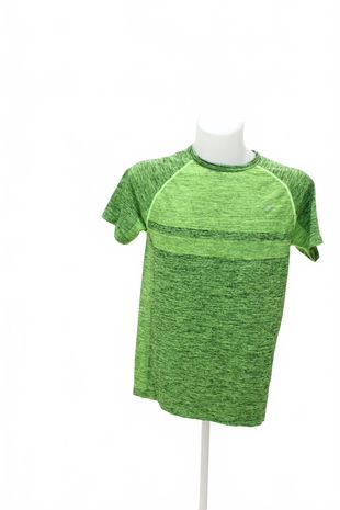 Pánské tričko Genesis bez potisku, barva zelená, velikost M