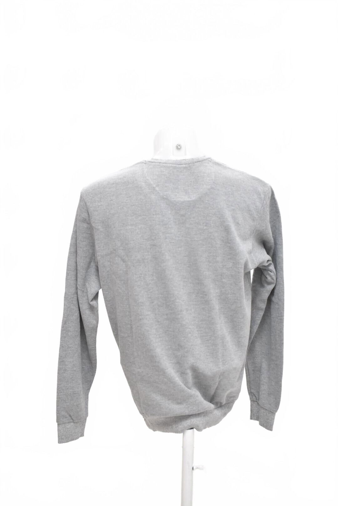 Pánská mikina Genesis bez potisku, barva šedá, velikost L