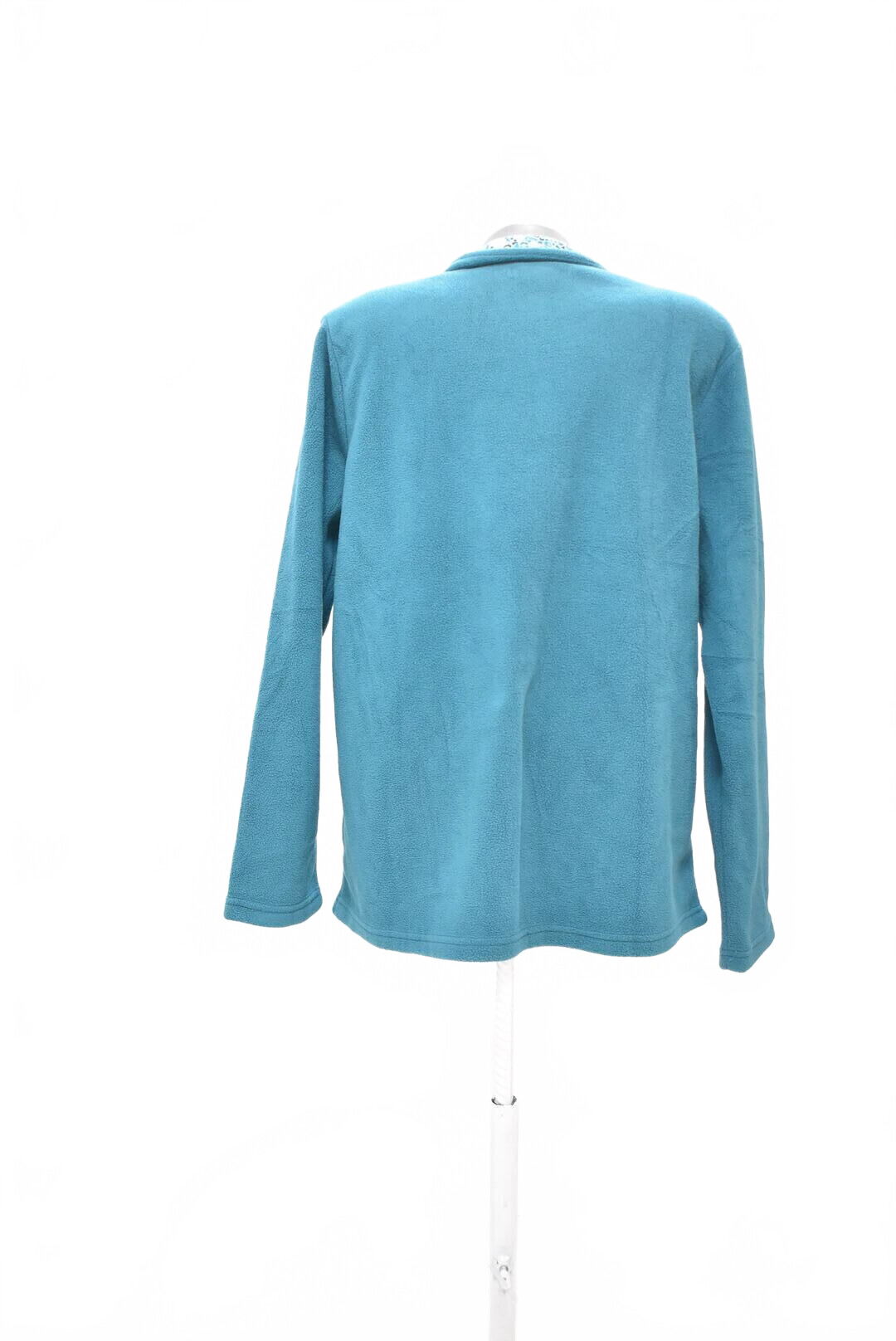 Dámska mikina Atlas For Women s potlačou, farba tyrkysová, veľkosť 40