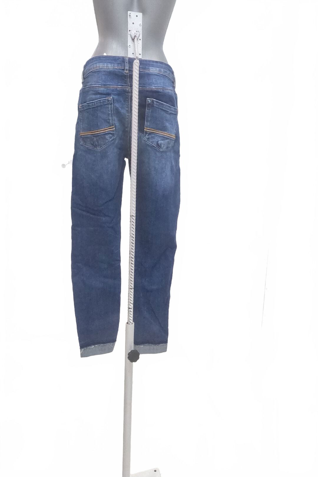 Dámske nohavice Camaieu, farba denim, veľkosť 38