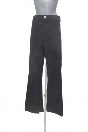 Dámske nohavice Stradivarius, farba čierna, veľkosť 32