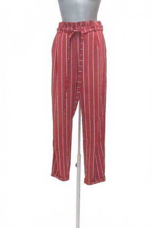 Dámske nohavice Pull&Bear, farba pruhovaná, veľkosť M