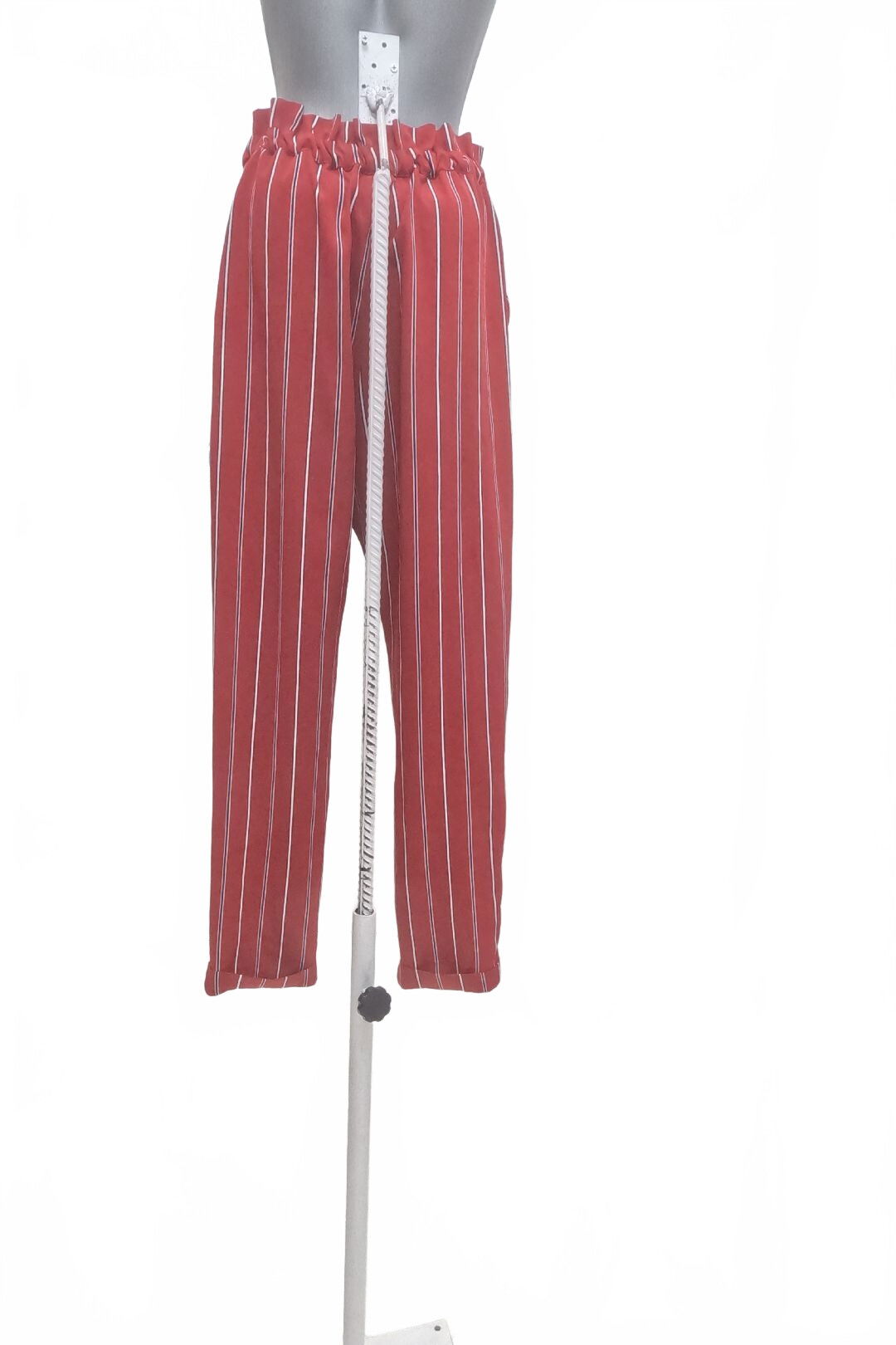 Dámske nohavice Pull&Bear, farba pruhovaná, veľkosť M