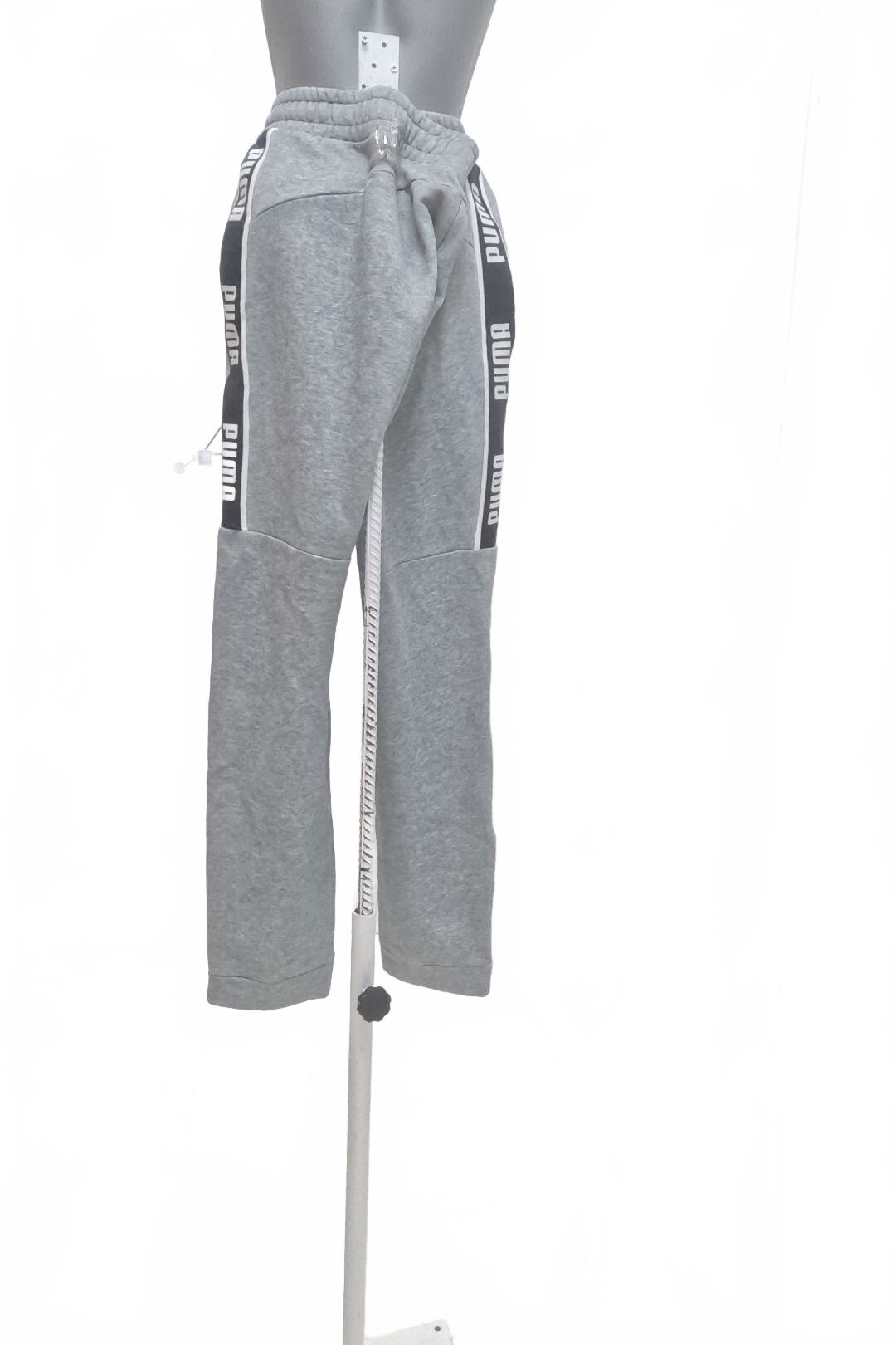 Pánské kalhoty Puma, barva šedá, velikost XL