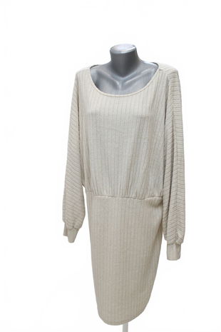 Dámské šaty Genesis, barva béžová, velikost XL