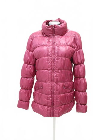 Dámská zimní bunda Gate, barva bordó, velikost XL