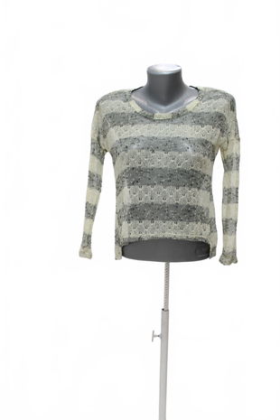 Dámske tričko Atmosphere bez potlače, farba pruhovaná, veľkosť 36