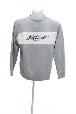 Pánská mikina H&M s potiskem, barva vícebarevná, velikost M