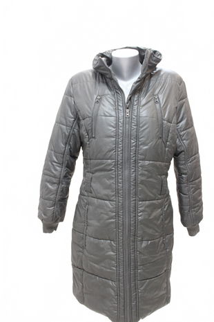 Dámska zimná bunda Tom Tailor, farba sivá, veľkosť L
