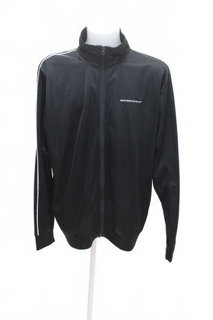 Pánská mikina Ergee s potiskem, barva černá, velikost 2XL