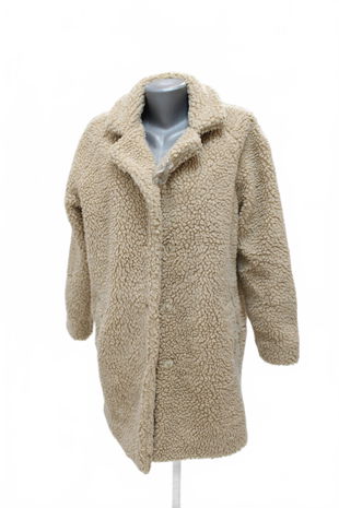 Dámsky zimný kabát Only, farba béžová, veľkosť S