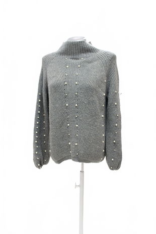 Dámsky sveter Genesis, farba sivá, veľkosť M