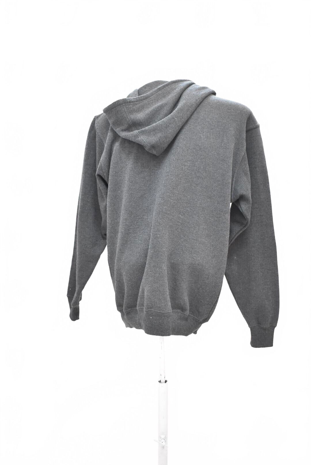 Pánská mikina Genesis bez potisku, barva šedá, velikost M