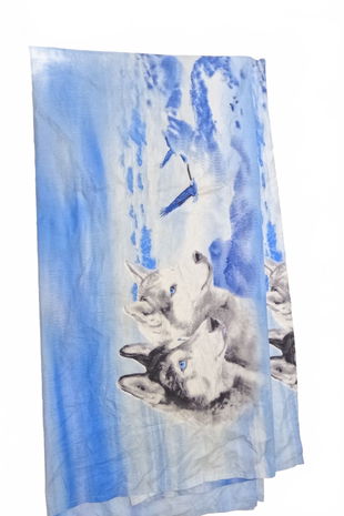 Prostěradlo, barva vzorovaná, počet lůžek: 2