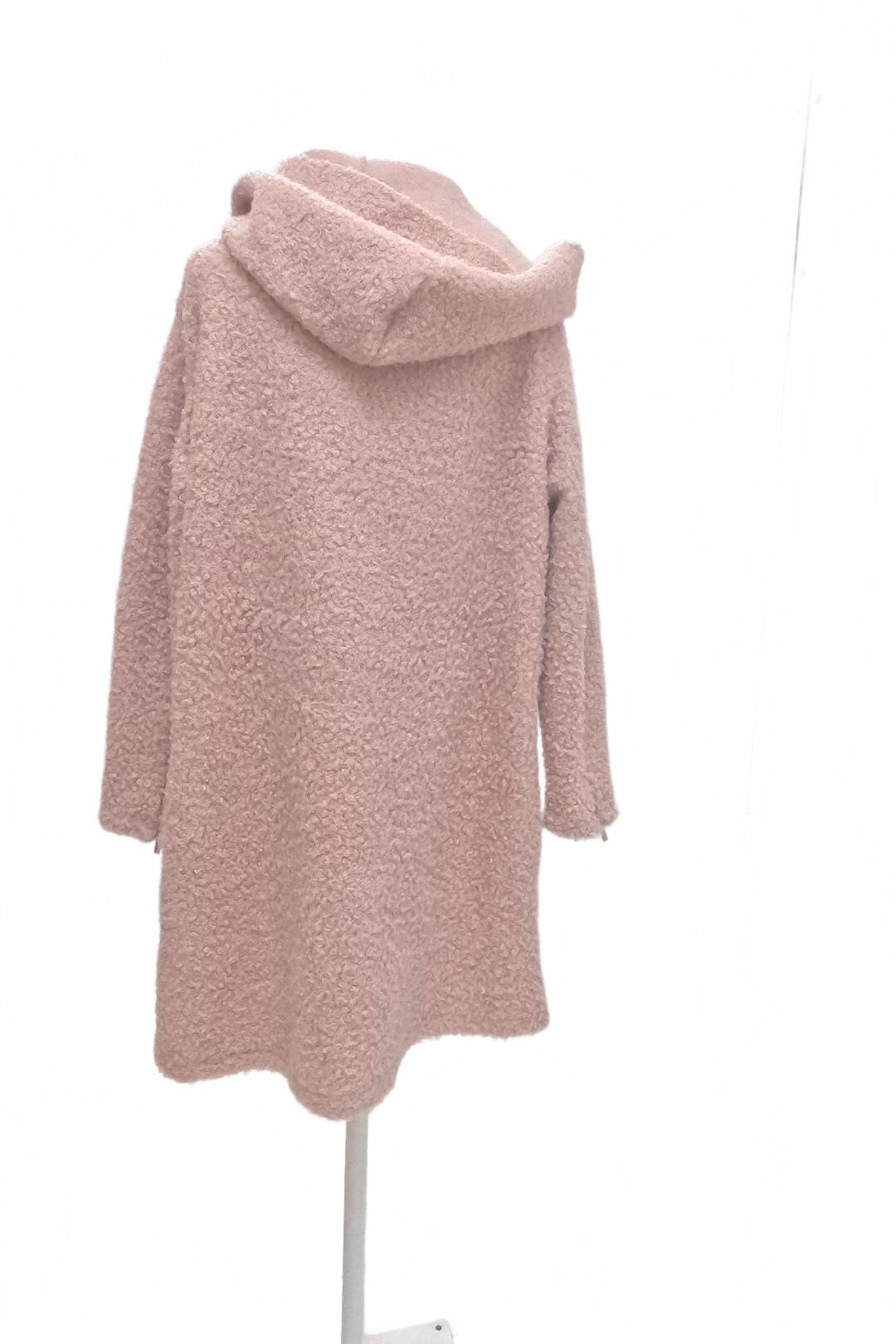 Dámsky kabát Amisu, farba ružová, veľkosť 44