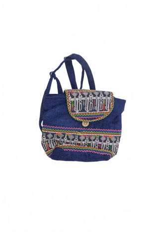 Dámský batoh Genesis, barva vzorovaná, velikost