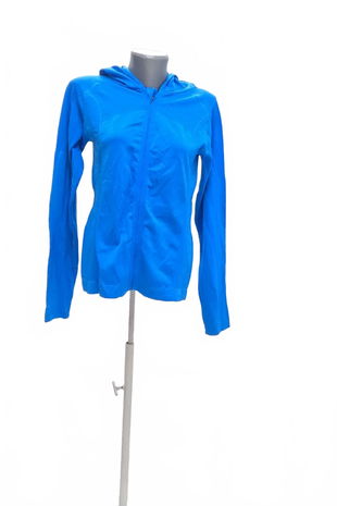 Dámska mikina Crivit bez potlače, farba modrá, veľkosť 40