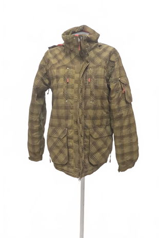 Pánská zimní bunda Alpine Pro, barva vzorovaná, velikost S