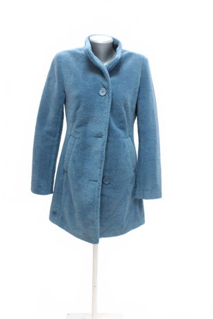 Dámsky kabát Fisherfield, farba modrá, veľkosť 38