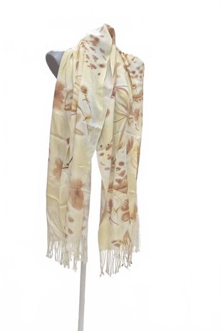 Dámská šála Genesis, barva květovaná