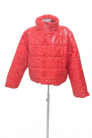 Dámská bunda Shein, barva červená, velikost XL