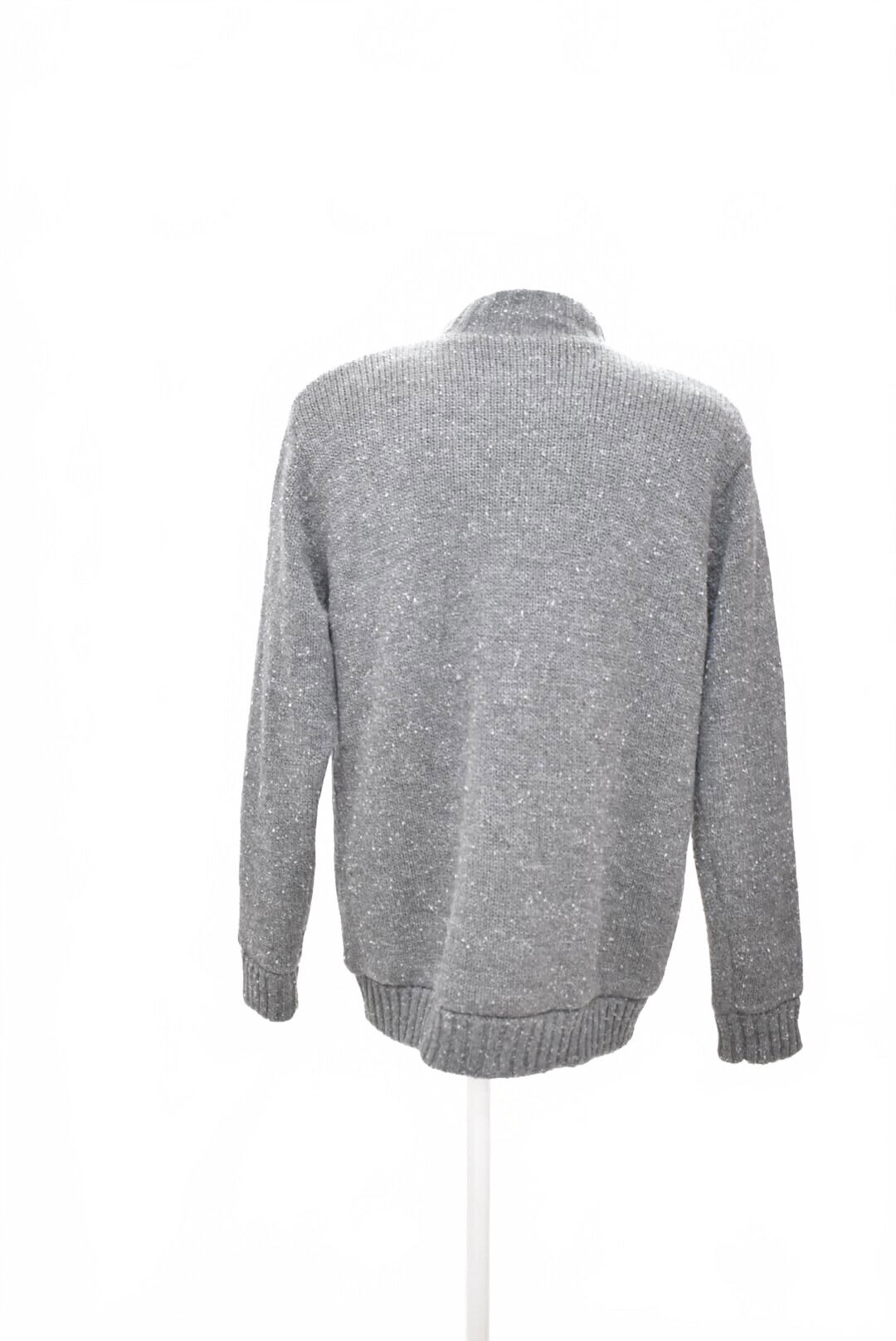 Pánský svetr Livergy, barva šedá, velikost XL