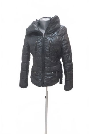 Dámska zimná bunda Tally Weijl, farba čierna, veľkosť M