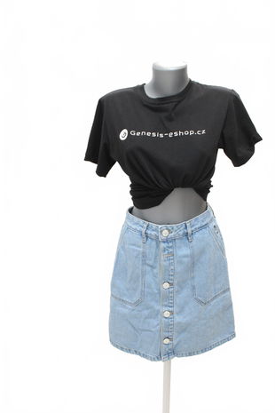 Dámska sukňa Genesis, farba denim, veľkosť XS