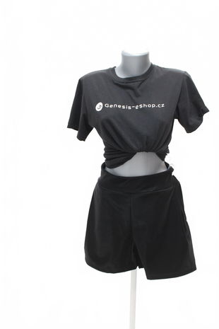 Dámske kraťasy Litex, farba čierna, veľkosť L