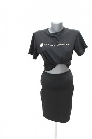 Dámska sukňa Janina, farba čierna, veľkosť 34