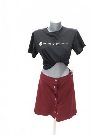 Dámska sukňa Bodyflirt, farba bordó, veľkosť 40