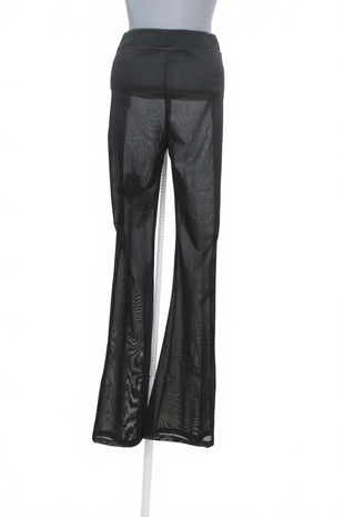 Dámske nohavice Shein, farba čierna, veľkosť S