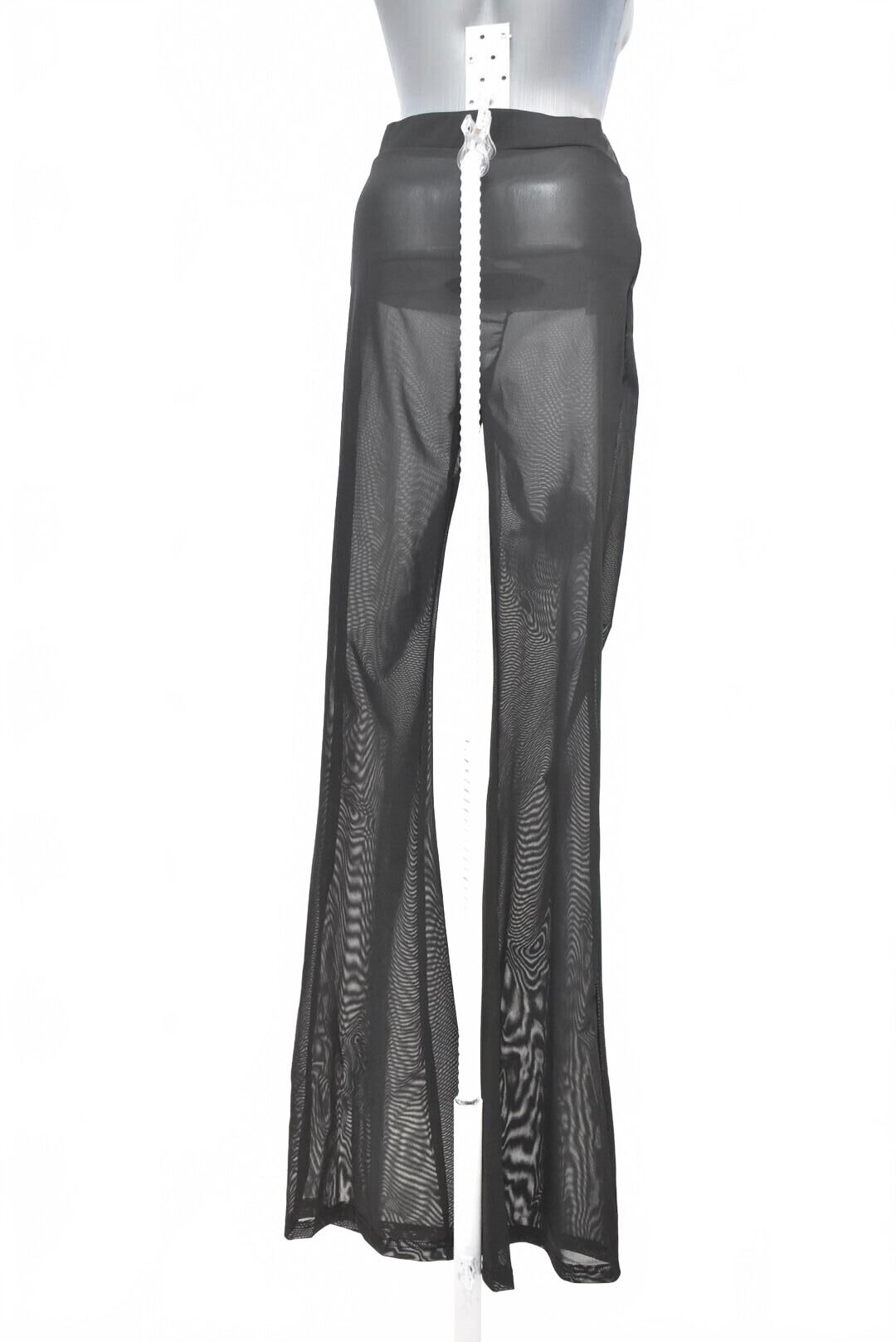 Dámske nohavice Shein, farba čierna, veľkosť S