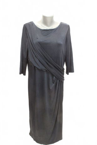 Dámské šaty Début, barva modrá, velikost 46