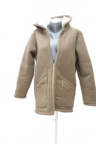 Dámská mikina Genesis bez potisku, barva hnědá, velikost XL