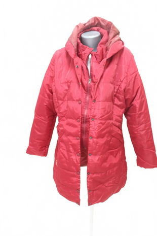 Dámská zimní bunda Genesis, barva červená, velikost 3XL