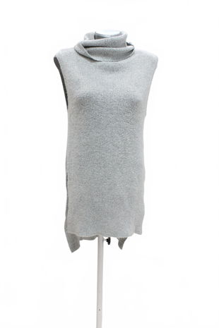 Dámský svetr Amisu, barva šedá, velikost XL