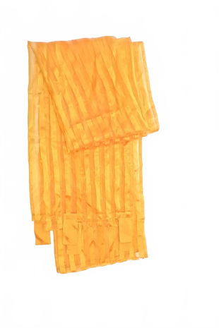 Závěs, barva oranžová